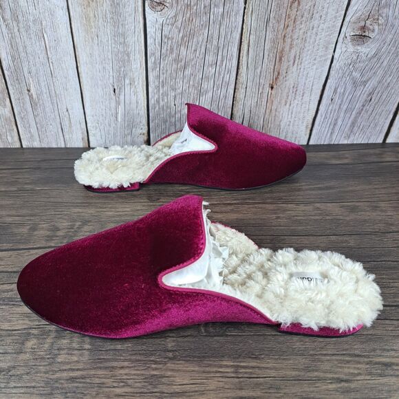BIRDIES The Phoebe Wild Berry Slip On Slipper Mule Women's Sz 8.5 (Worn Once) - Picture 5 of 8